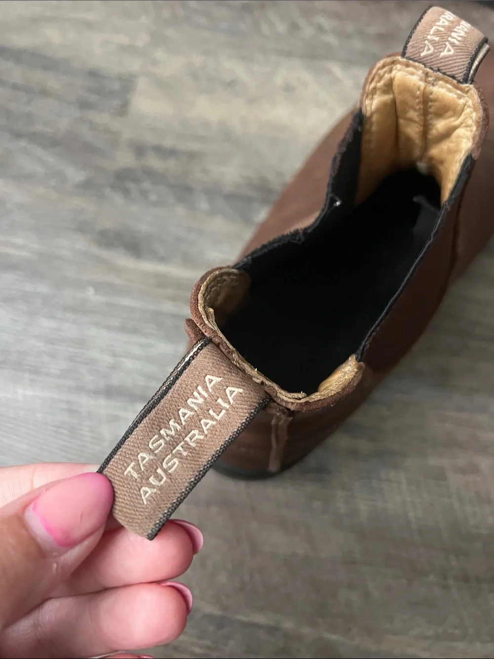 Blundstone Brown Chelsea Work Boots